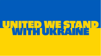 United We Stand With Ukraine